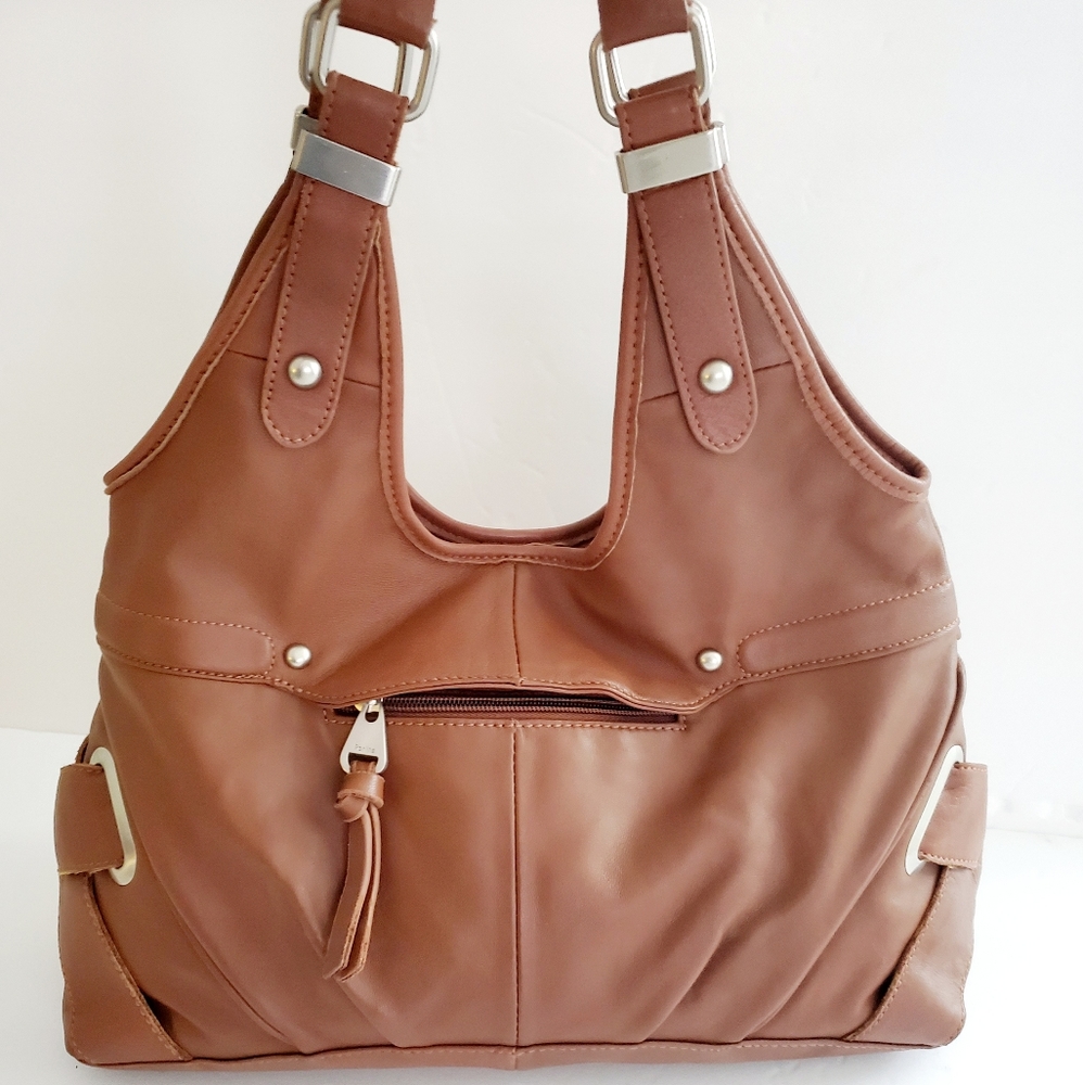 NWOT Perlina New York Soft Leather Hobo